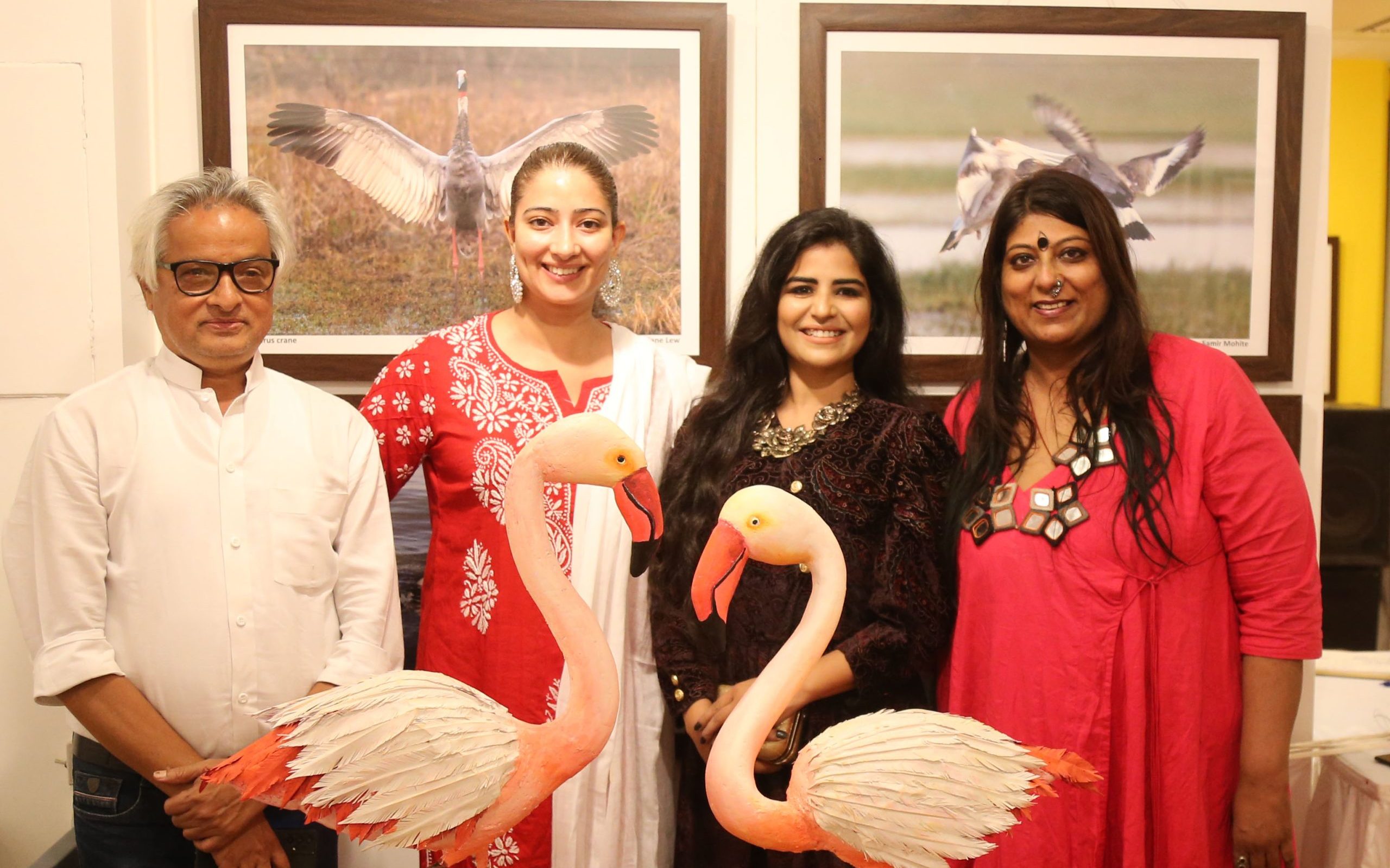 Celebrities attend NCPA’s 100 birds, 100 Photographers exibition, ‘Birds as Messengers of Peace Exhibition’!