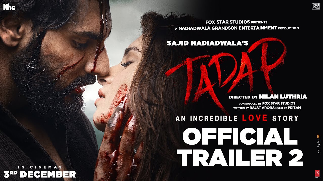 Review : #AhanShetty’s debut film ‘Tadap’ is a romantic-action entertainer!