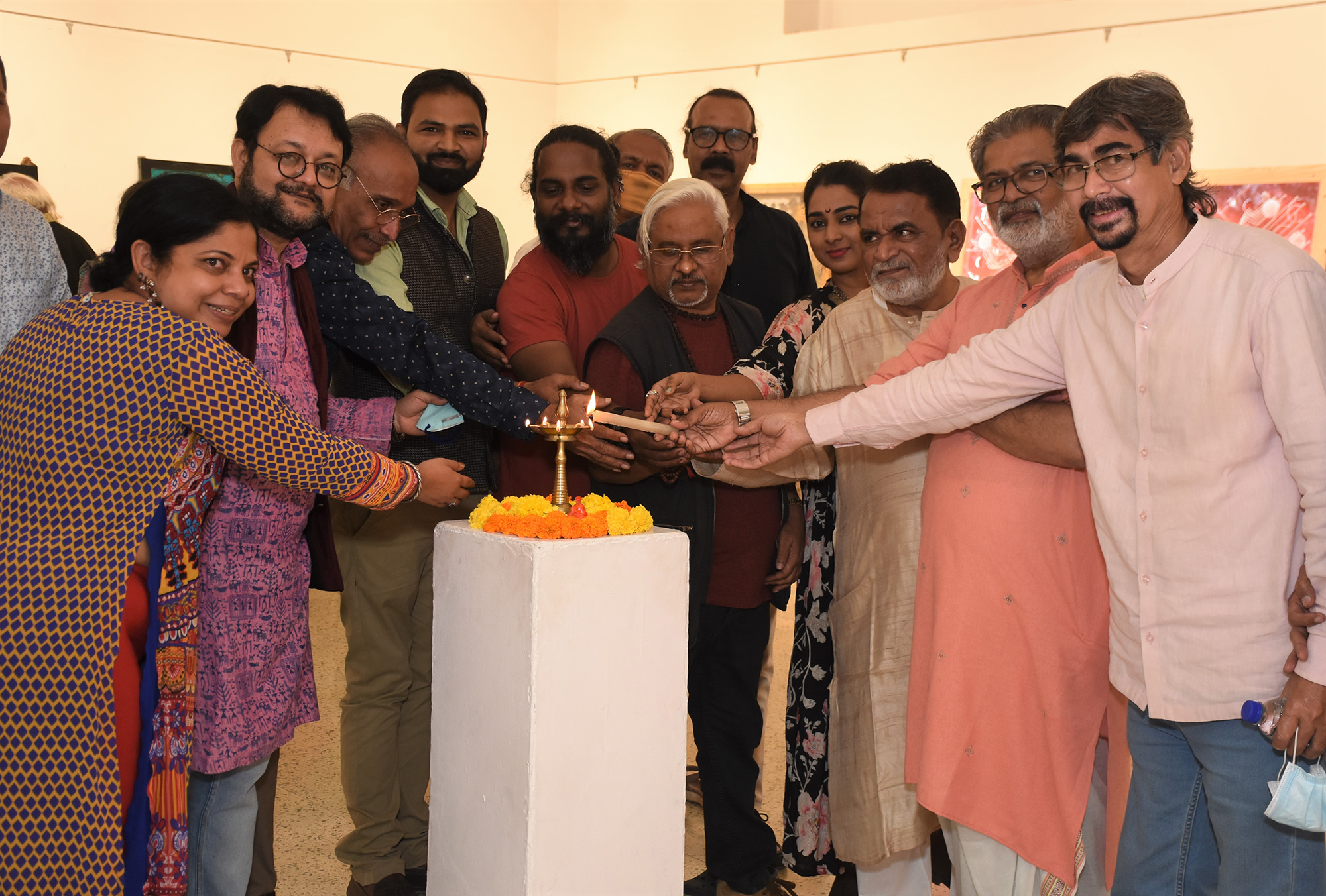 Haribaabu Naatesan’s show ‘Irreversible 2.0 – Obsoleteness is Mukti’ inaugurated!