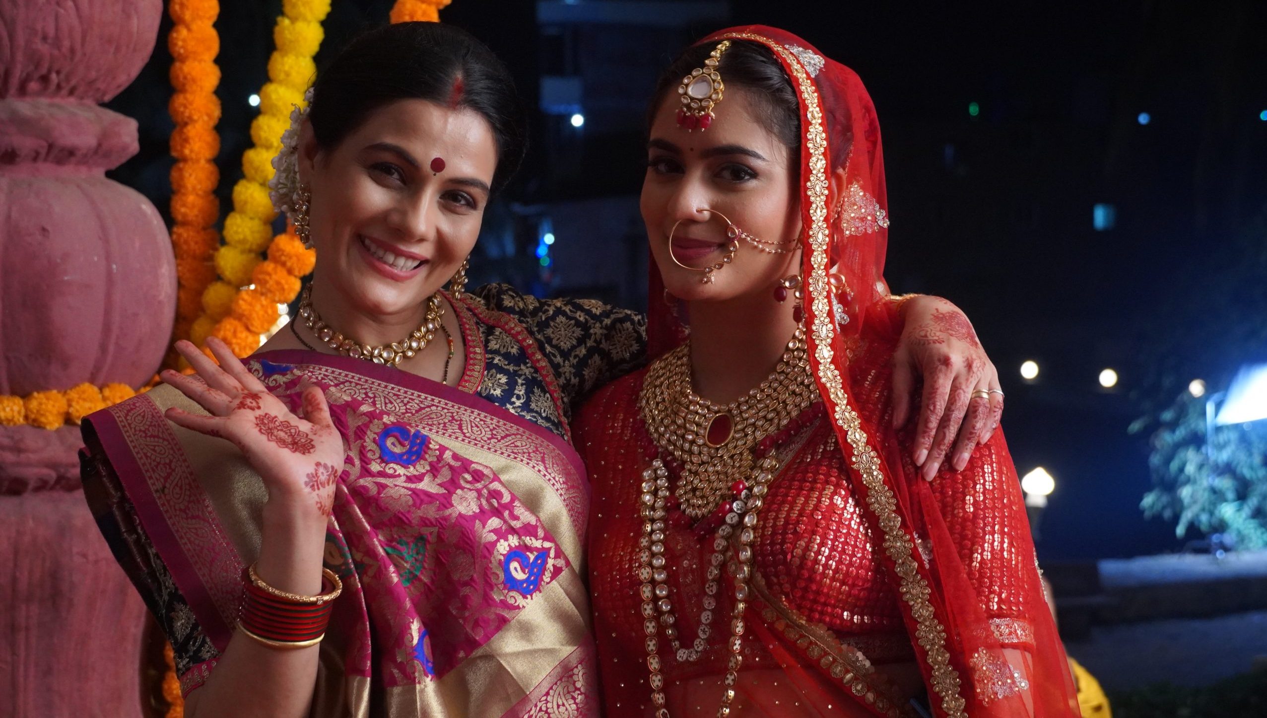 ‘SL-AGM’ actors Savita and Shreya’s saas-bahu jodi onscreen is very different from other jodis!