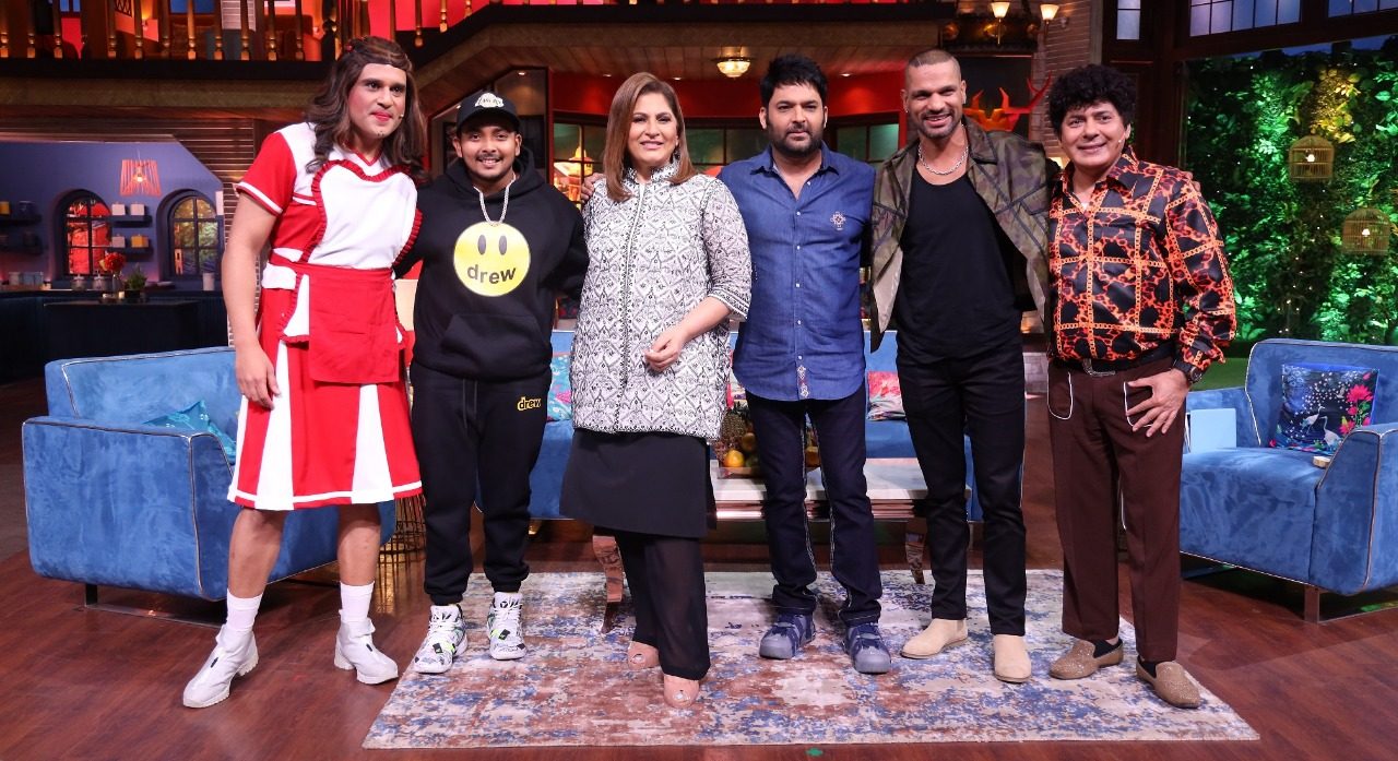 Cricketer cum Flautist Shikhar Dhawan and Cricketer cun Rapper Prithvi Shaw regale audiences in TKSS!