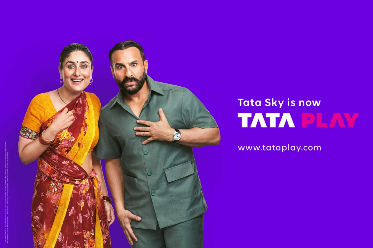 Kareena Kapoor, Saif Ali Khan,  Priyamani and R. Madhavan are informing, ‘Tata Sky is Now Tata Play’!