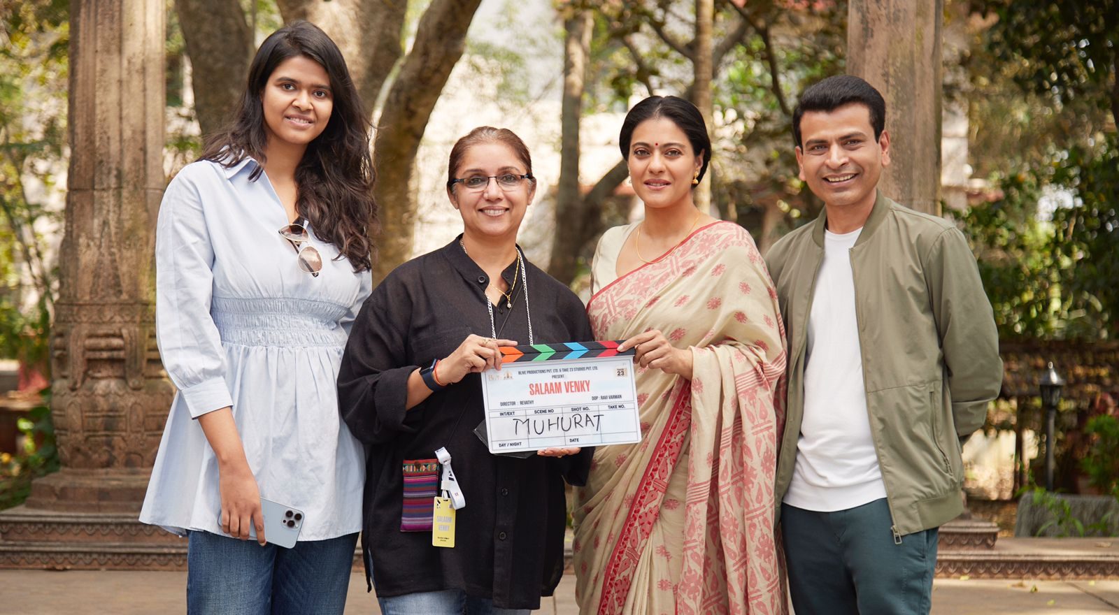 Kajol and Revathy, two extremely talented artistes, come together for ‘Sala am Venky’, shoot begins!