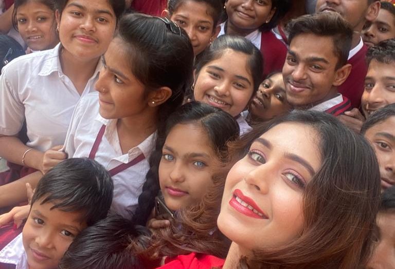 Actor-Producer Ritabhari Chakraborty celebrates #ValentinesDay with her 76 ‘silent’ children!