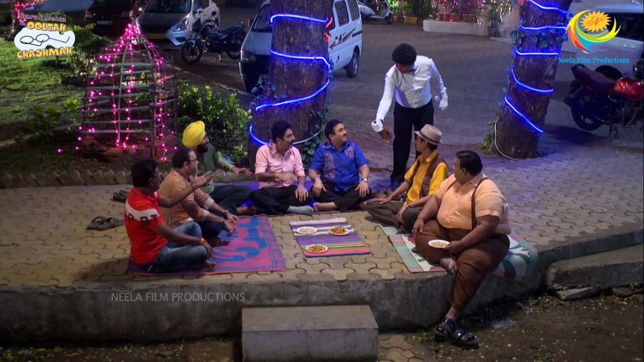 Open air party time for Purush Mandal of TMKOC!