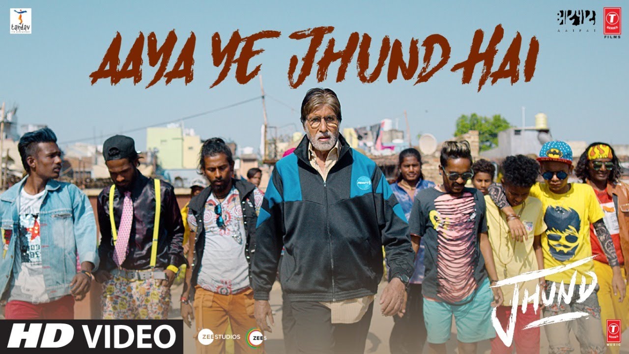 Featuring Mr Bachchan and sung by Atul Gogavale, ‘Jhund’ title track is a winner!