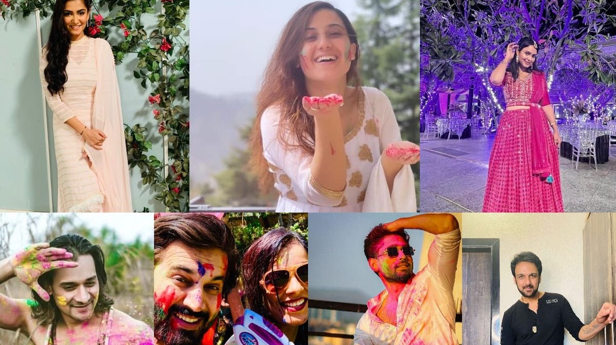 Tele-Celebrities share their plans of celebrating the festival of colour!