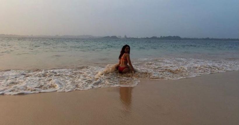 Sobhita Dhulipala raises the heat at the cool seashore!