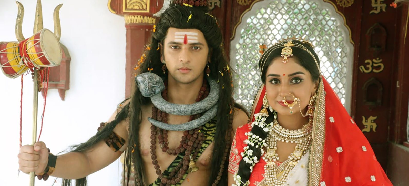 In ‘Mann Sundar’ Nihar and Ruchita in the get-up as Shiva and Parvati!