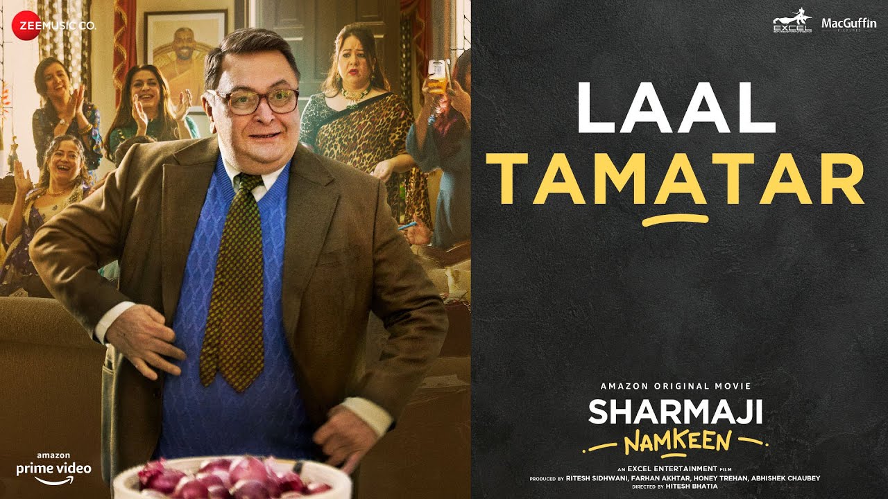 ‘Laal Tamatar’ a song from ‘Sharmaji Namkeen’ featuring late Rishi Kapoor released!