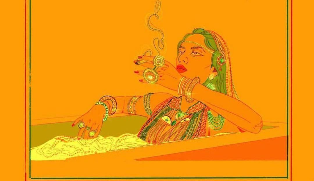 Sobhita Dhulipala shares an animated poster in which she was sitting in her ‘Made In Heaven’ signature pose, season 2 wrapped up!
