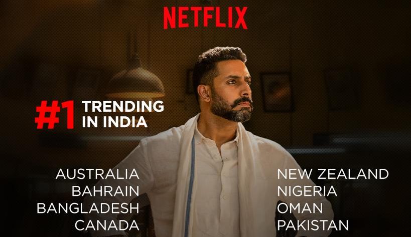 “Dasvi” trends internationally in “Top 10” movies!