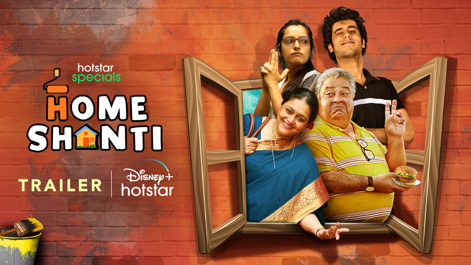 A slice of life comedy, “Home Shanti”, starring Supriya Pathak and Manoj Pahwa, releasing on 6th May, on Disney+ Hotstar!