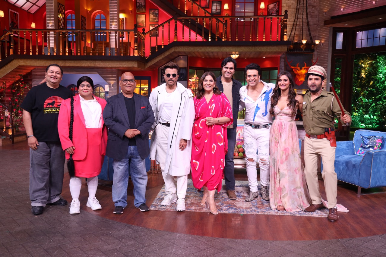 Thar’s Kapoor father-son jodi and Aditya-Sanjana jodi visit The Kapil Sharma Show this weekend!