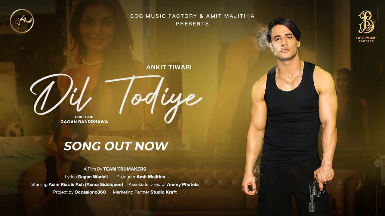 Asim Riaz features in BCC Music Factory and Ankit Tiwari’s ‘Dil Todiye’!