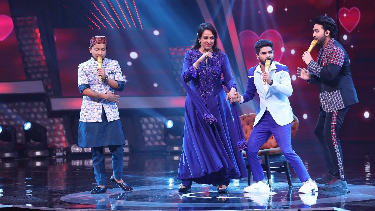 Dream Girl – Hema Malini is impressed with SS2 Captains Salman Ali, Pawandeep and Mohd Danish’s ‘Dilbar Mere’ rendition!