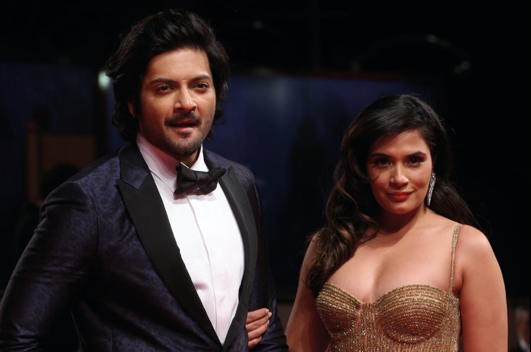 Outstanding  International Talent Awards awarded to  Richa Chadha and Ali Fazal at the Marateale – Maratea Film Festival 2022 in Italy!