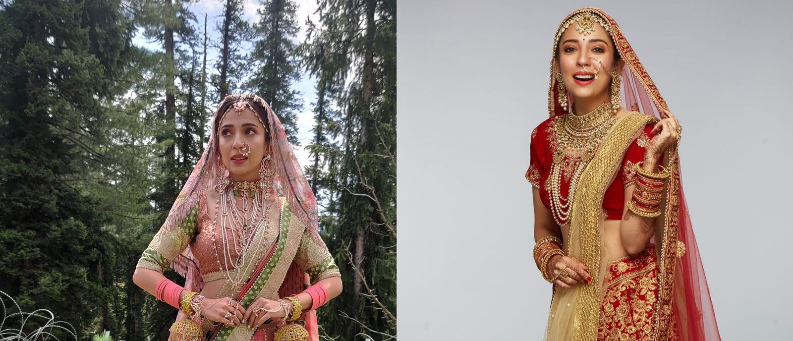 Check out Barkha Singh’s two completely different Bride avatars!