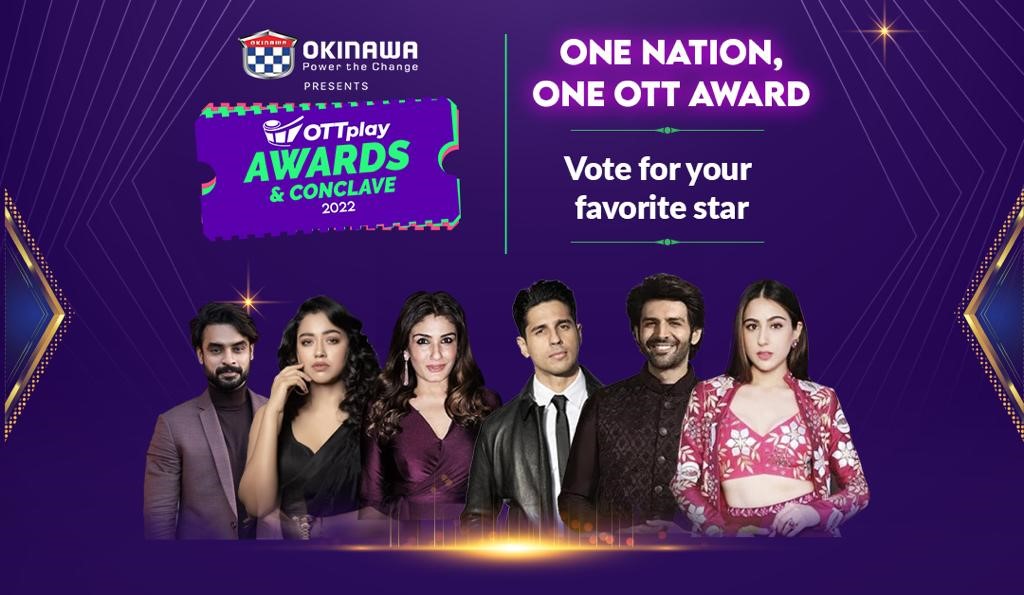 India’s first Pan India OTT awards, OTTplay Awards to be held on 10th September!