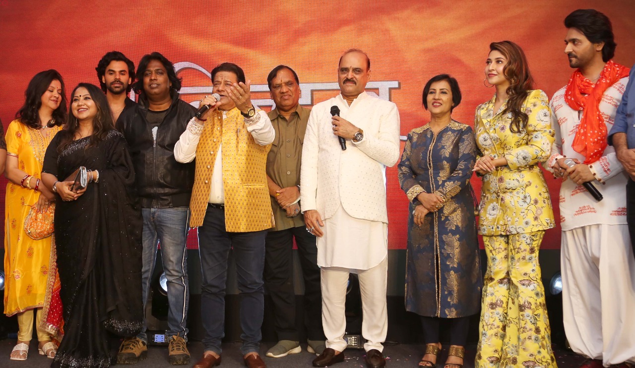 Karan Razdan’s Hindutva’s music launched at the hands of Subhash Ghai and Satish Kaushik!
