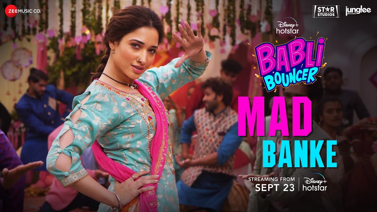 In the fun song from Babli Bouncer, Lagenge ab zabardast thumke, kyunki aa gaya hai #MadBanke 😎💃