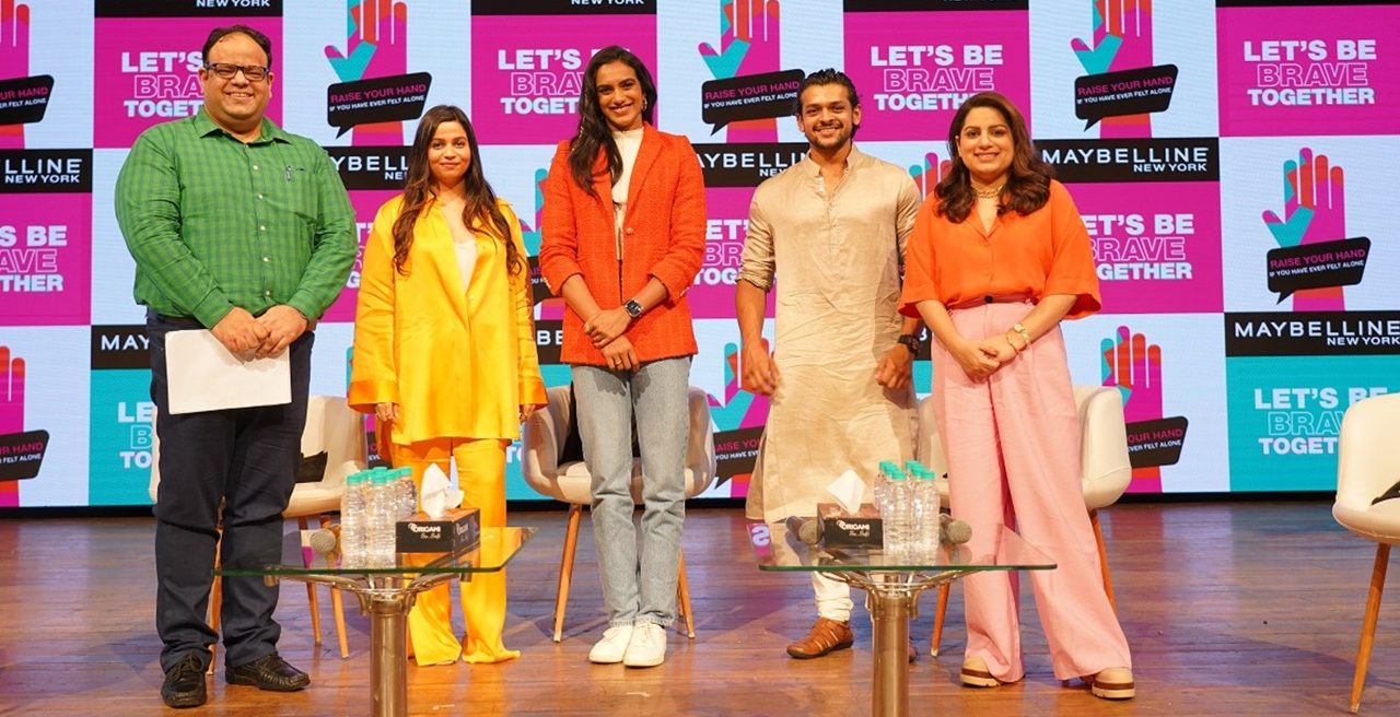 In Maybelline New York’s Brave Together Campaign PV Sindhu said, ” I will continue to advocate for mental well-being and self-love”!