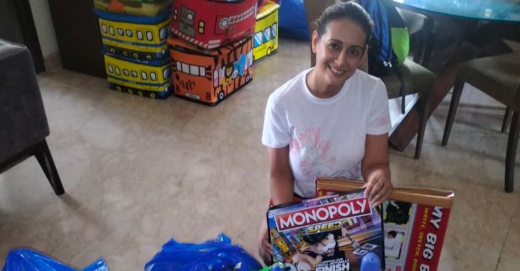 Preeti Jhangiani donates Toys to ToyBank to alleviate the mental stress and loneliness of children from impoverished families!