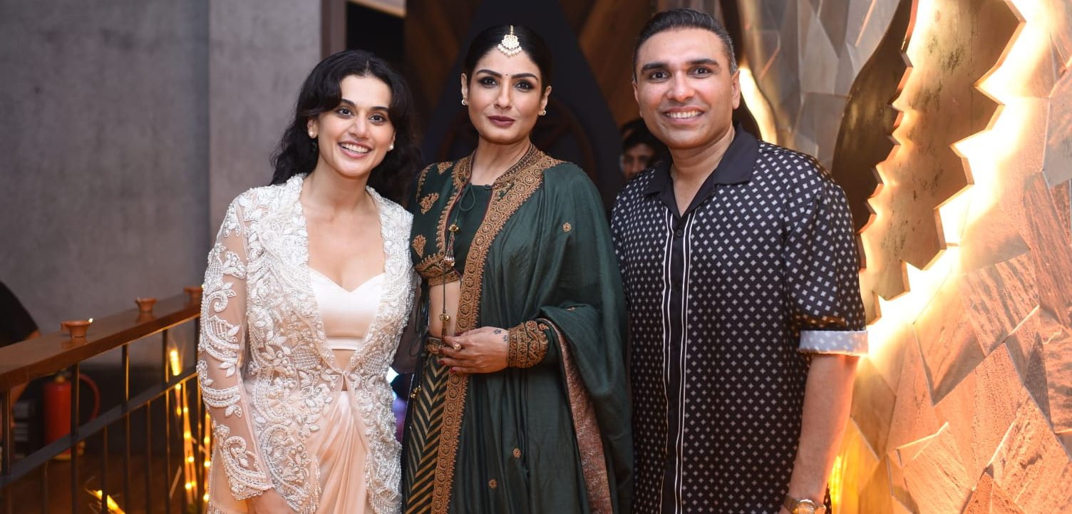 Production house Outsiders Films’ owner Taapsee Pannu hosts Diwali Party for her Film Industry friends!