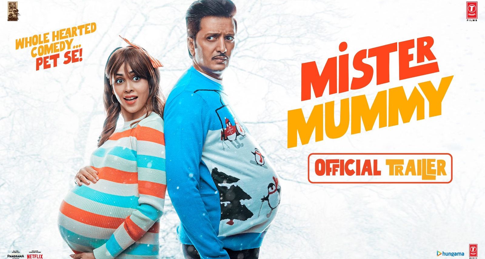 Riteish Deshmukh and Genelia D’Souza starrer Mister Mummy trailer out!