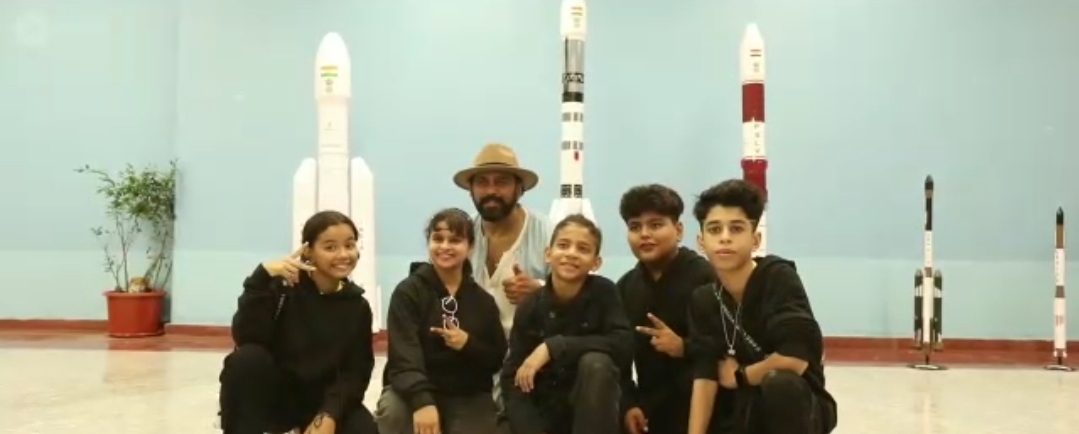 “Rocket Gang” is the first ever film promoted during a rocket launch at ISRO!