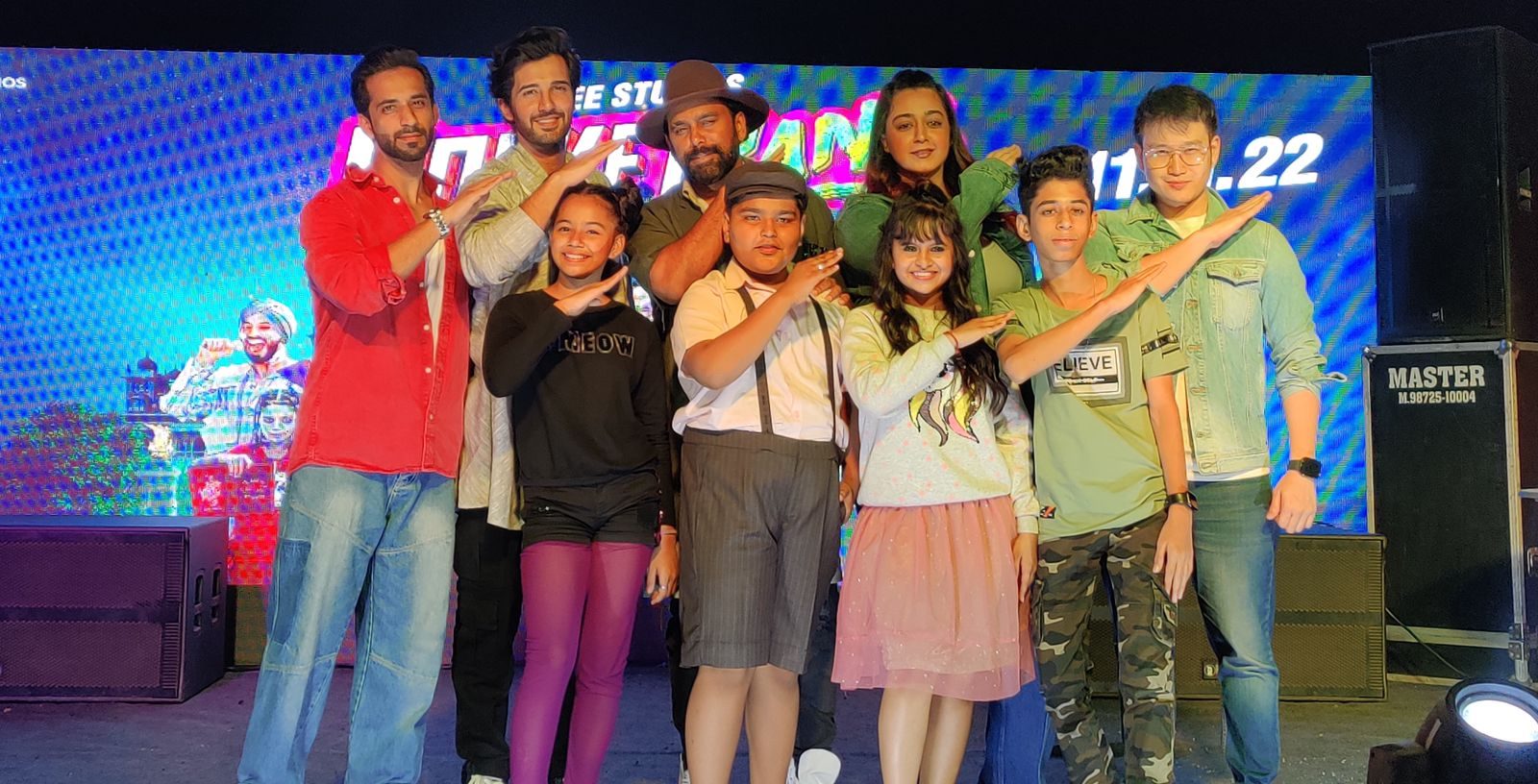 The cast of ‘Rocket Gang’ promotes film in Chandigarh!