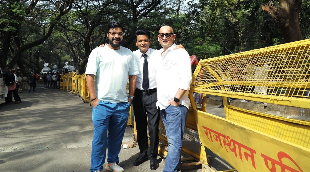 Shoot time for Manoj Bajpayee, Vinod Bhanushali and Apoorv Singh Karki!