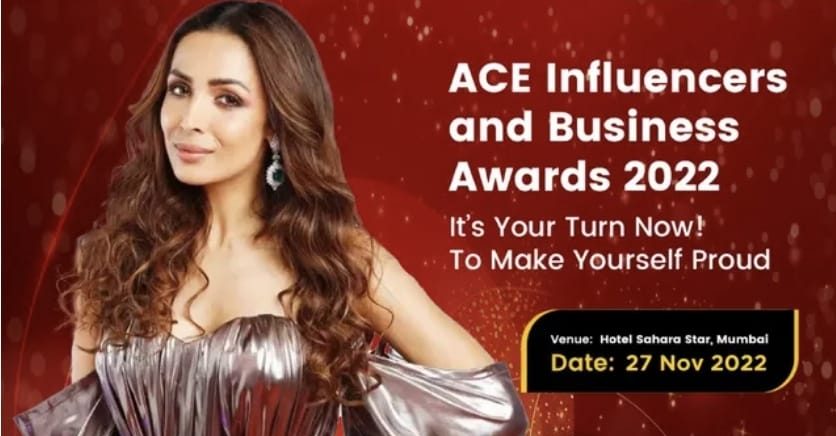 Malaika Arora to be the Chief Guest at ACE Business and Influencers Awards 2022!