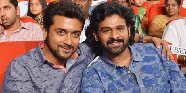Suriya enjoys delicious home-cooked food from the superstar Prabhas’s home!