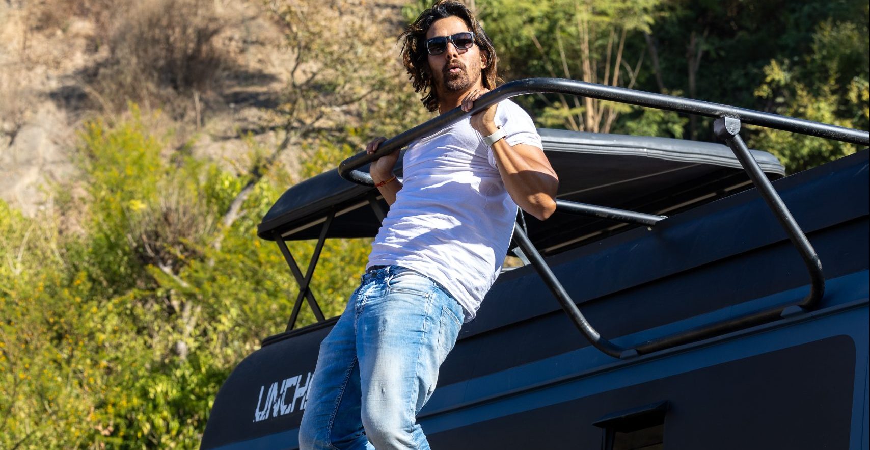 Harshvardhan Rane is  promoting a nomad like minimalistic lifestyle by living in a Campervan!