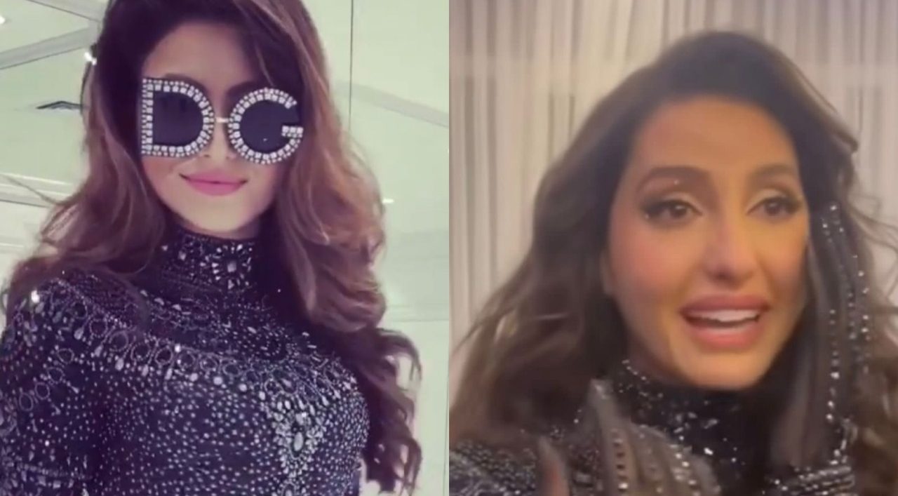 Urvashi Rautela’s fan accuses  Nora Fatehi of copying former’s dress at FIFA World Cup 2022 finale!