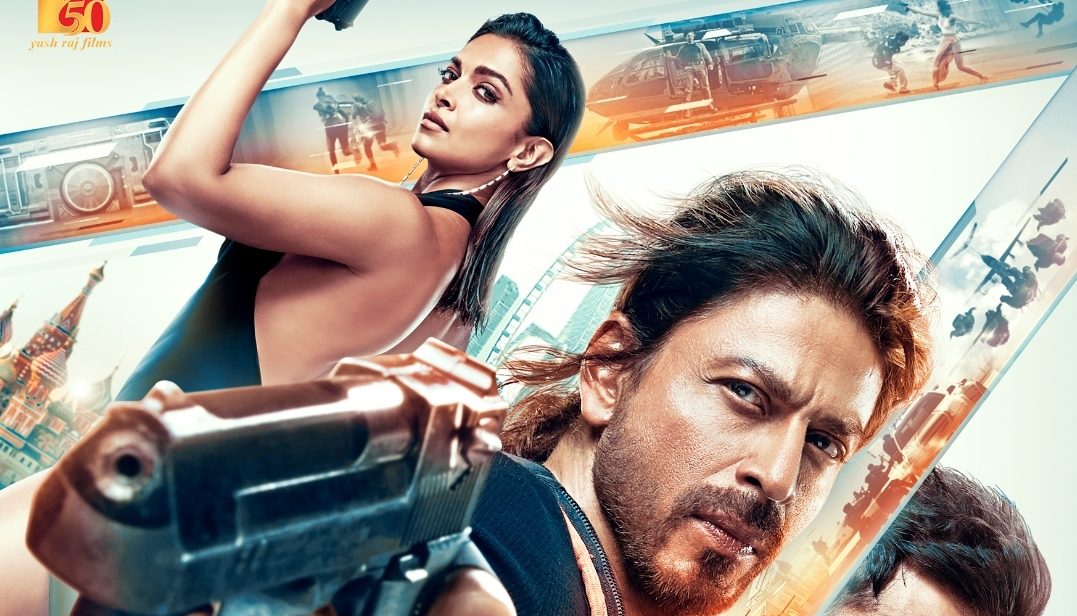 Gun toting SRK, Deepika and John on the latest poster of ‘Pathan’!