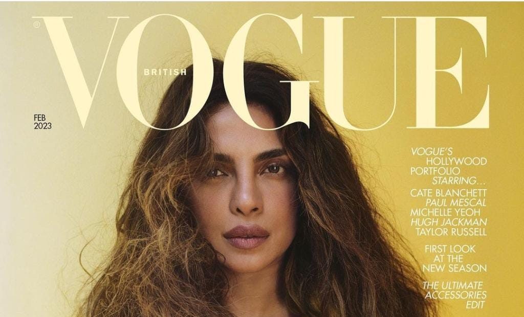 Priyanka Chopra Jonas dons the cover of British magazine ‘Vogue’!