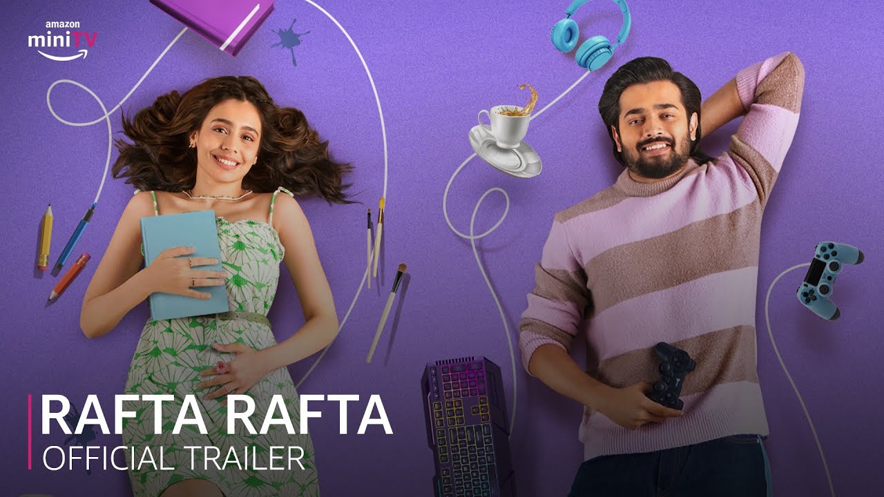 Bhuvan Bam and Srishti Ganguli Rindani’s 7-episode quirky romedy show, Rafta Rafta, trailer out!