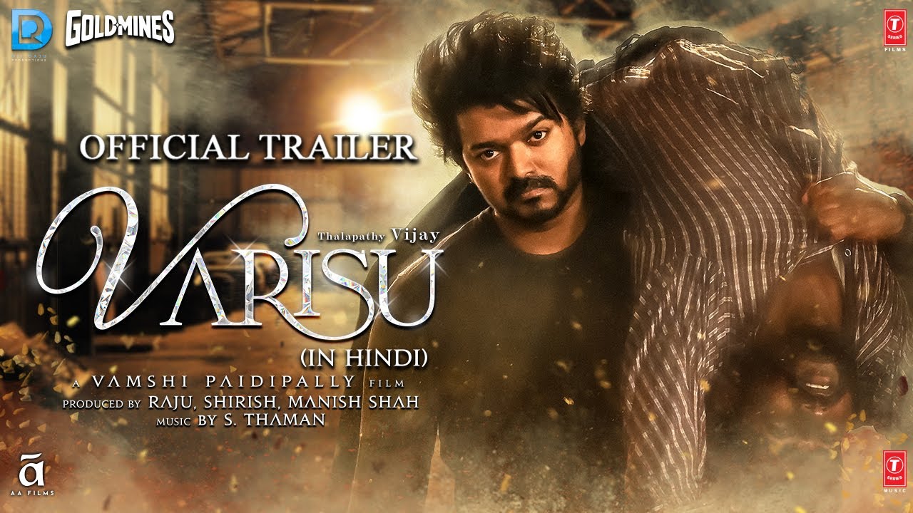 Thalapathy Vijay and Rashmika Mandana starrer “Varisu” trailer out!