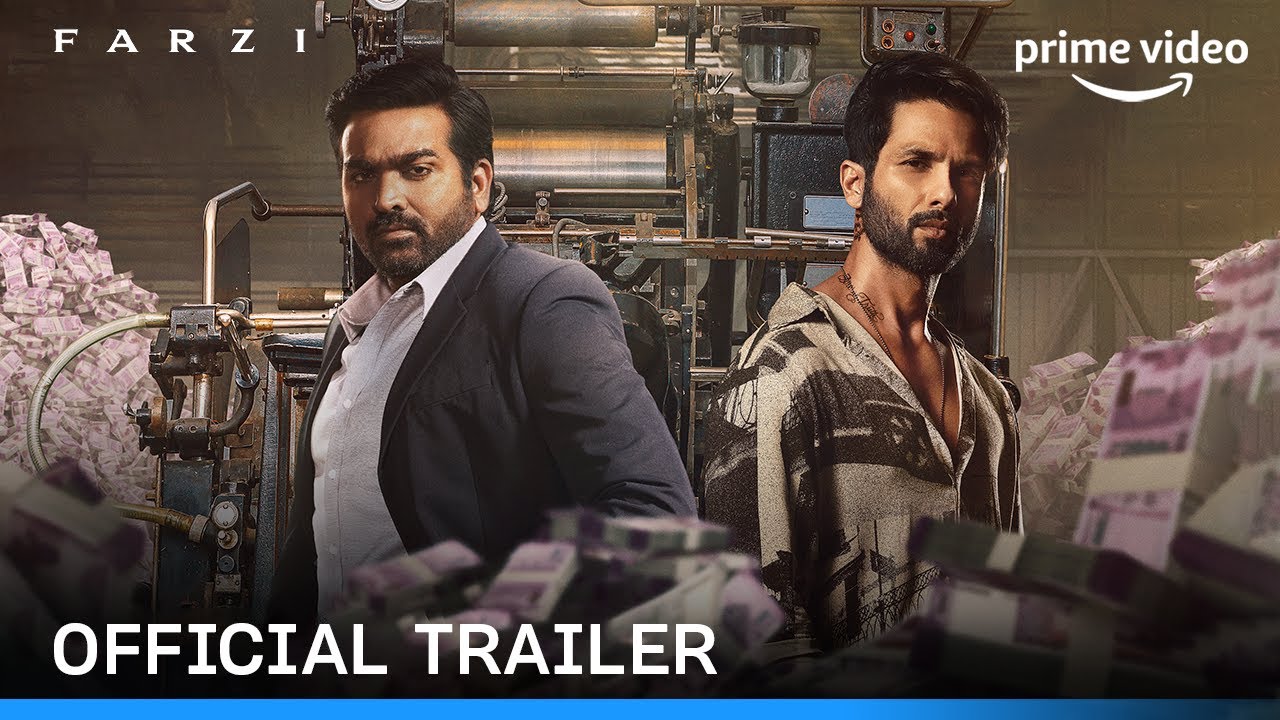 Shahid Kapoor and Vijay Sethupathi starrer crime thriller Farzi trailer out!