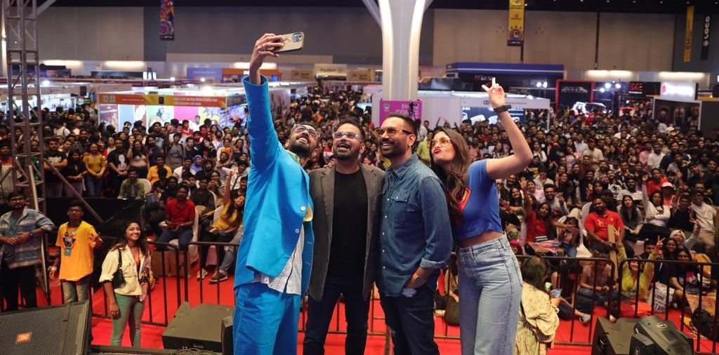 Comic Con India event saw a footfall of over 40 thousand  people!