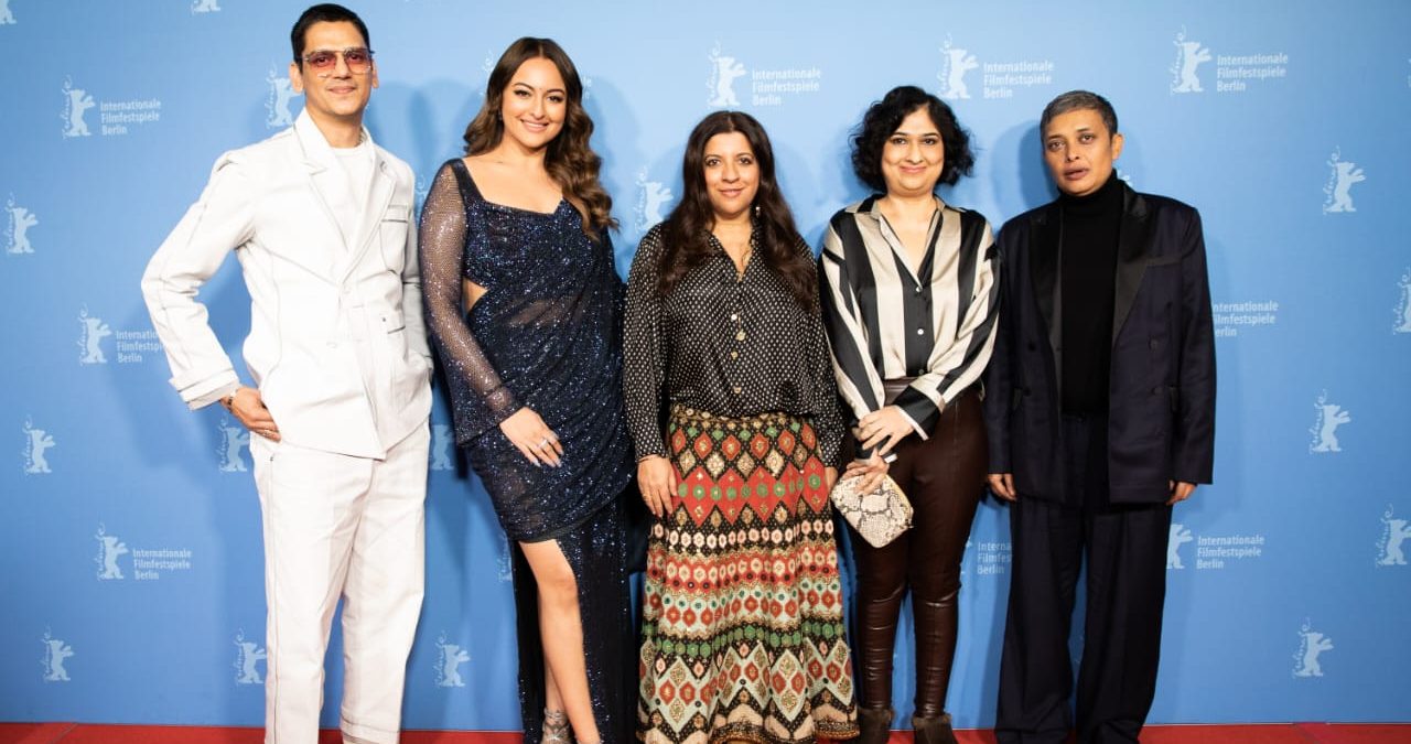 Team Dahaad on the Red Carpet at the 73rd Berlin International Film Festival!