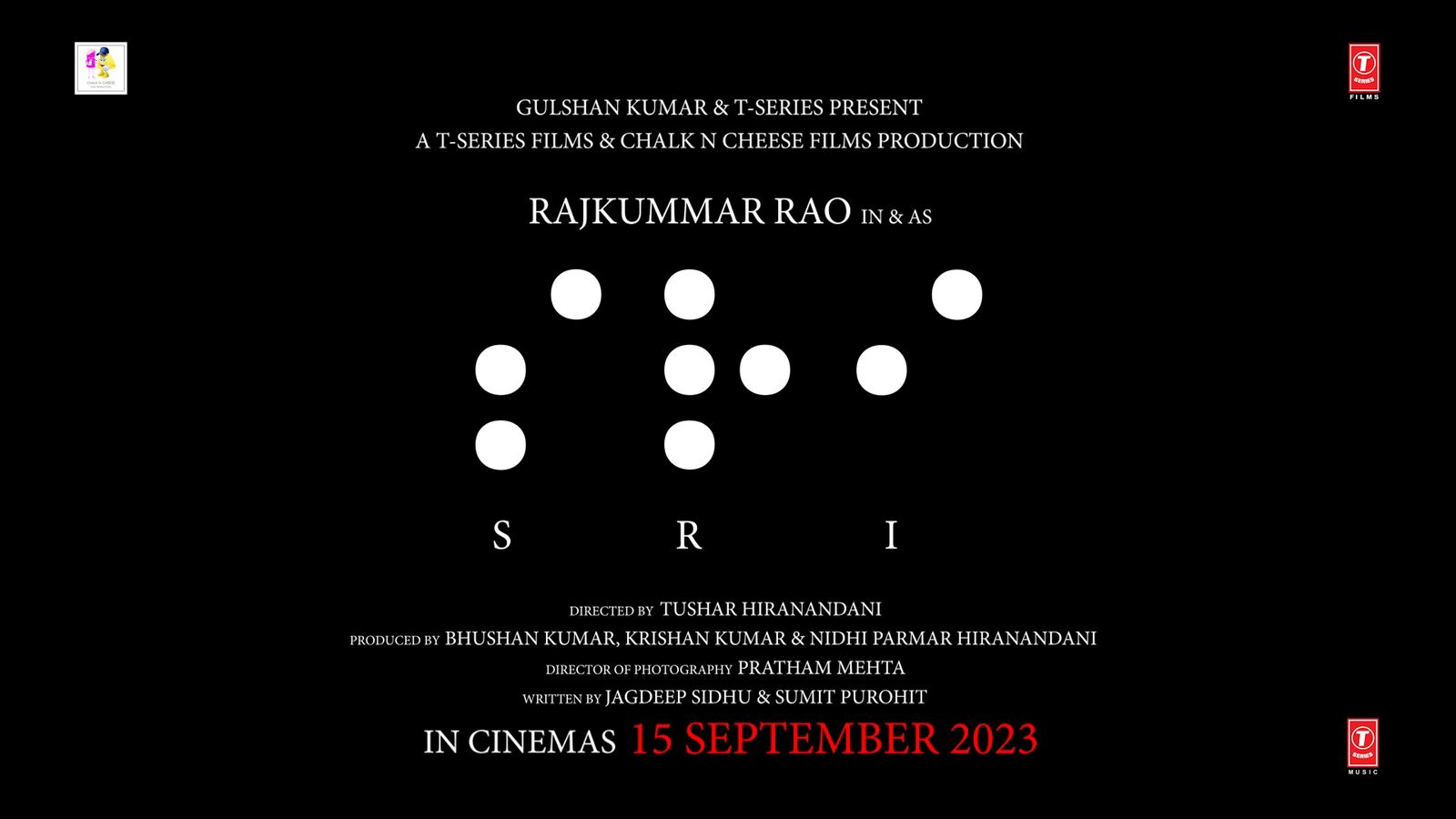 The inspiring story of Srikanth Bolla, ‘SRI’, to release on 15th September 2023!