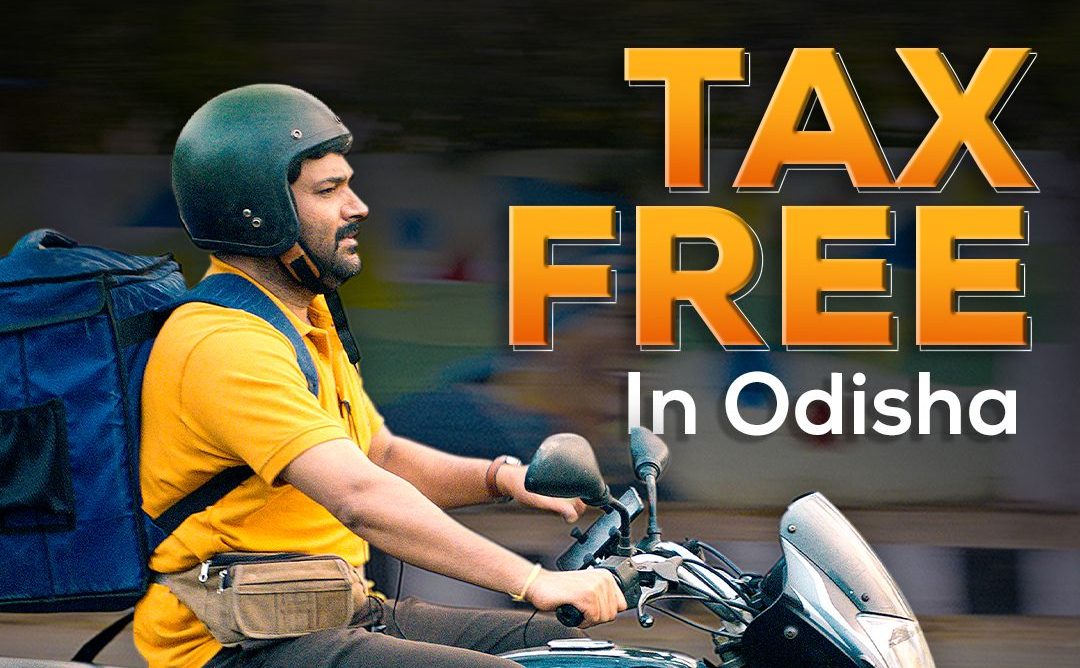 “Zwigato” is tax free in Odhisha!