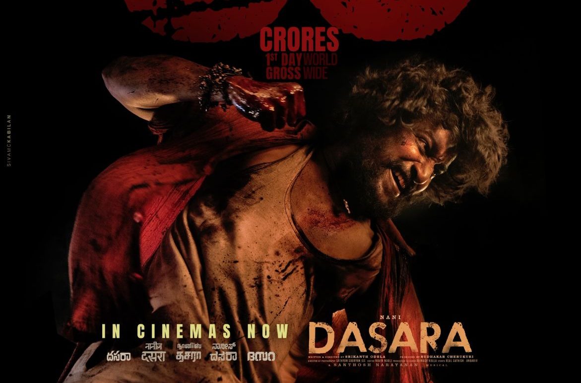 Dasara, on the 1st day collects Rs 38 crores!