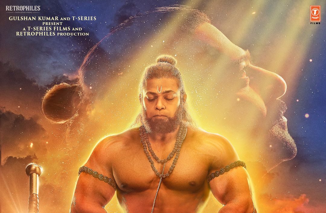 Team ‘Adipurush’ releases the poster of Shri Bajrang Bali, played by Devdatt Nage, on Hanuman Janmotsav!