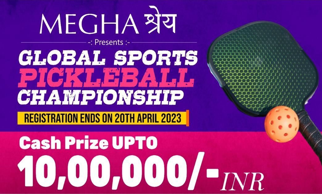 Shashank Khaitan launches Global Sports Pickleball Championship tournament in India!