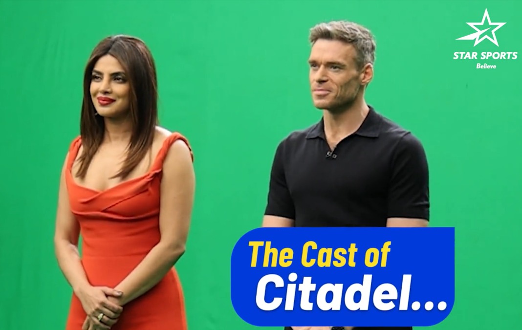 Citadel’s elite spies, Priyanka Chopra Jonas and Richard Madden, attend a sports event!