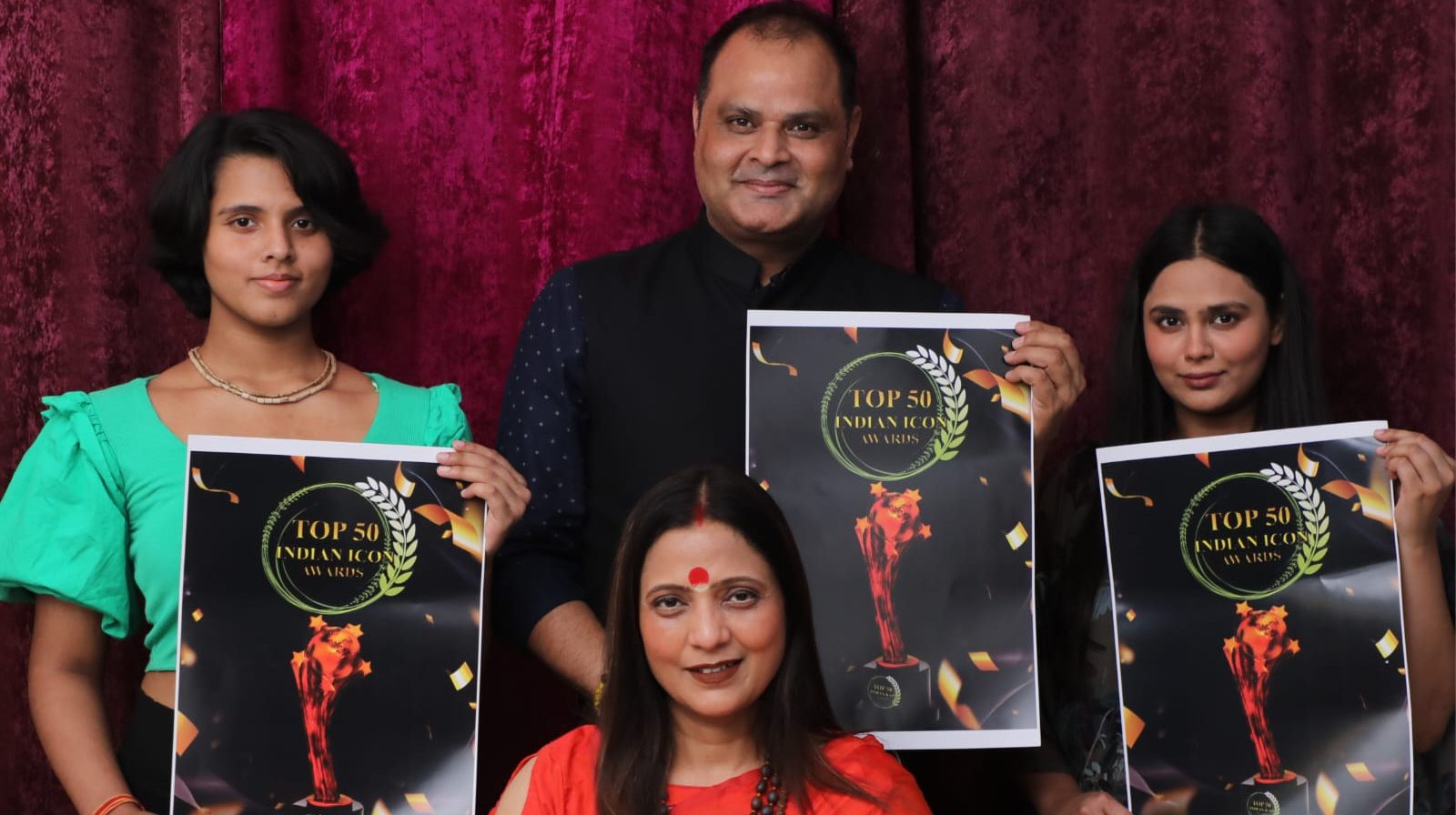 Dushyant Pratap Singh launches the poster of ‘Top 50 Indian Icon Awards’!